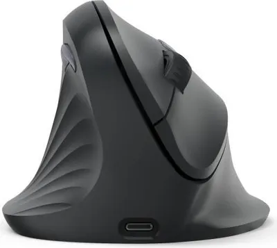 Obrázok produktu pre Hama EWM-600L, L'avoruké, Vertikálny dizajn, Optický, RF Wireless + Bluetooth, 1800 DPI, Čierna