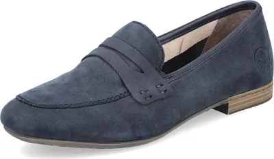 Produktbild von Rieker Damen-Slipper Blau, Farbe:blau, EU Größe:38