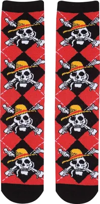 Produktbild von One Piece - Socken Logo für Herren/Damen Uni HE3250 (L-XL) (Rot)