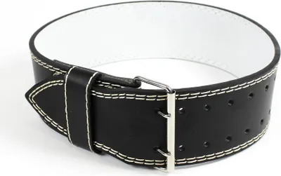 Produktbild von Trainingsgürtel Massiv Schwarz L 77-97 Premium Leder SLAVIKOSWAY Training