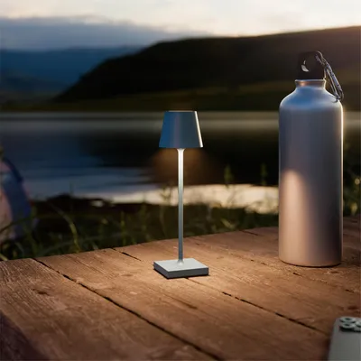 Productafbeelding van Sigor Akku-Tischlamp NUINDIE USB-C Pocket, 210 mm, Delfinblauw