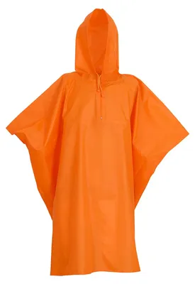 Image de Yoko - Poncho « Yoko Promo » pour hommes/femmes Unie RW11389 (52 cm - 78 cm) (orange)