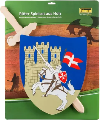 Produktbild von Idena Schild und Schwert Kreuzritter aus Holz