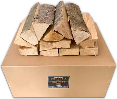 Produktbild von Buchenholzscheite 20 kg - Ofenfertig für Kamin, Grill, Pizzaofen und Räuchergerät