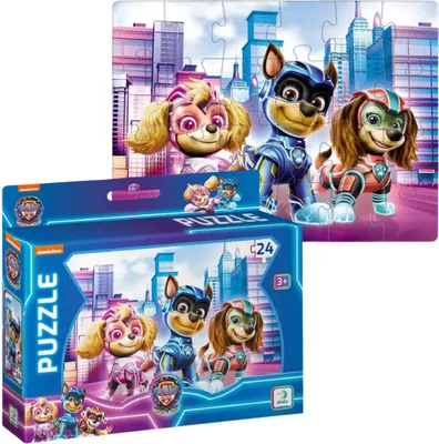 Image de Puzzle Tlapková patrola/Paw Patrol 27x20cm 24 pièces