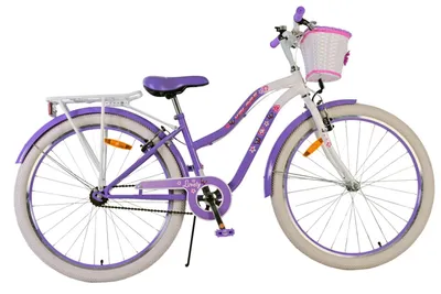 Image de Vélo enfant Volare Lovely - Fille - 26 pouces - Violet - Deux freins à main