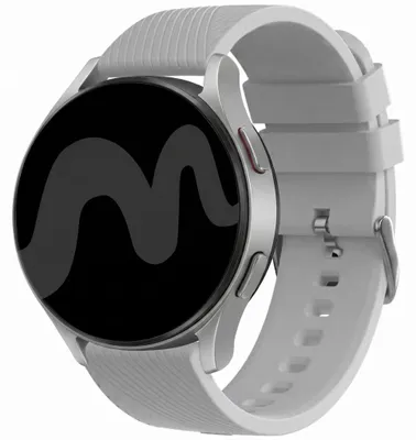 Produktbild von imoshion Flexibles Silikonarmband - Universelle 20 mm Anschluss - Grau, KI-generiertes Bild