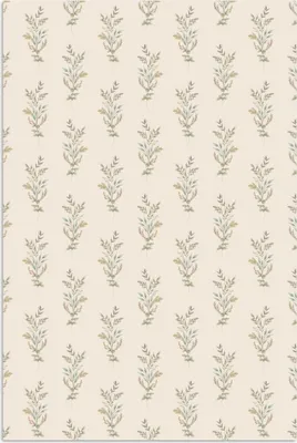 Produktbild von MuchoWow® Poster Vintage - Blätter - Pastell 80x120 cm - Papierdruck
