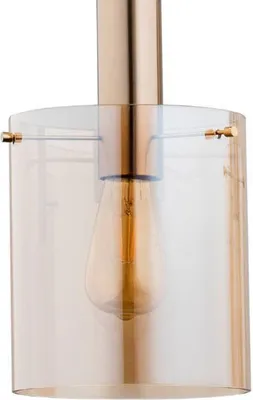 Zdjęcie produktu dla Lampa wisząca CALENA złota 1xE27x15W metal wym:90x20x20cm IP20 Alfa