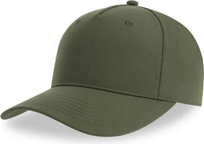 Produktbild von Atlantis FIJC | Fiji Cap Baseballkappe er recycelter Polyester - Farbe: Olive - Größe: One Size