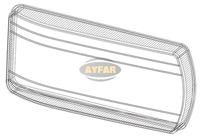 Produktbild von Scheinwerferglas für Iveco Stralis 2003-2013