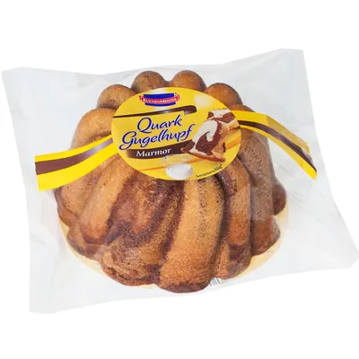 Immagine prodotto di KuchenMeister Quark Gugelhupf in marmo al gusto di cioccolato fine 250g