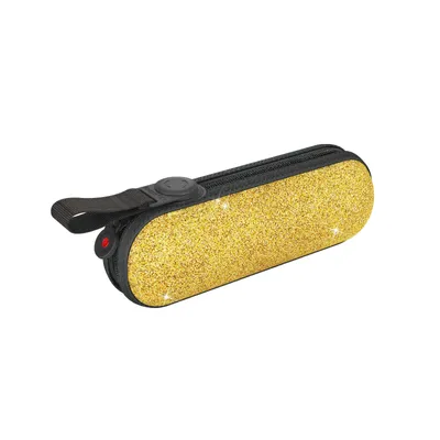 Produktbild von Knirps X1 Mini Regenschirm Taschenschirm Schirm ultra kompakt 2Glam gold