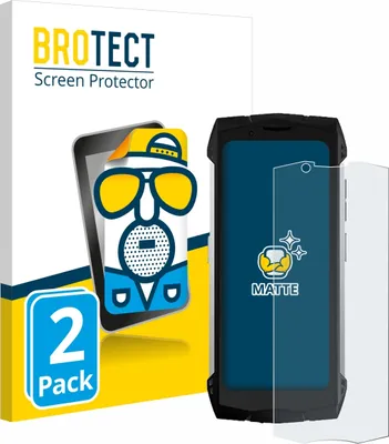 Produktbild von 2x BROTECT Schutzfolie für Doogee S Mini Displayschutz Displayschutzfolie Folie Matt Entspiegelungsfolie