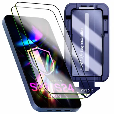 Zdjęcie produktu dla H Hardy 2 szt. Szkła ochronnego do Galaxy S24/S25, Folia na ekran ze Szkła hartowanego 9H