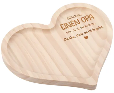 Image de Plateau en bois - Avec gravure - Plateau de service - Couleurs naturelles