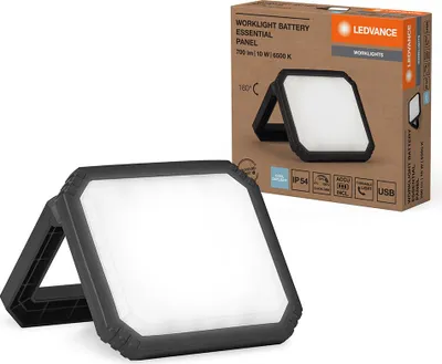 Immagine prodotto di Ledvance LED Floodlight Worklight Essential Nero IP54 10W 700lm Luce bianca diurna 6500K dimmerabile