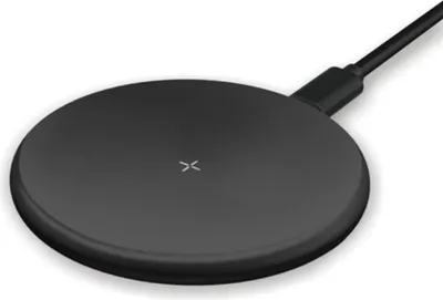 Obrázek produktu pro Bezdrátový nabíjecí stojan COFI, 15W indukční nabíjecí stanice Rychlá bezdrátová nabíječka Stojan na mobilní telefon Držák na mobilní telefon černý