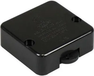 Image de Interrupteur d'armoire 250 V/2A - Noir - Facile à installer