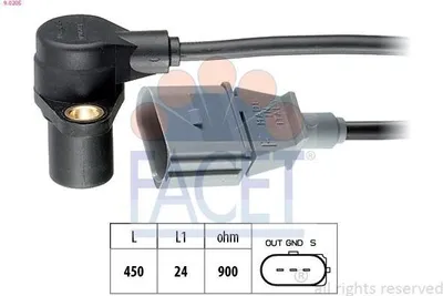 Produktbild von FACET 9.0205 Kurbelwellensensor Impulsgeber für VW Golf V Schrägheck (1K1)