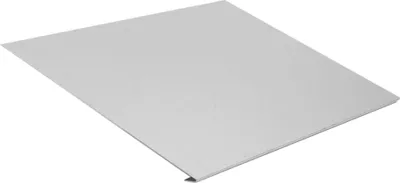 Produktbild von INEFA Traufstreifen ohne Wasserfalz aus Aluminium 200cm, Silber, Alublech für Dachentwässerung, Dachrinnen Zubehör,  Germany