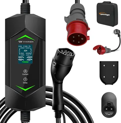 Produktbild von Ladekabel Typ 2 - EV-Ladekabel - Kabel für Elektroautos - Schnellladekabel - Kabel für Plug-in-Hybride