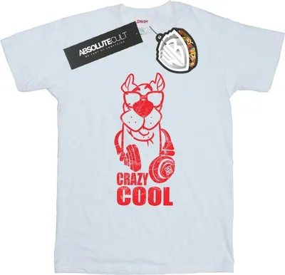Image de Scooby Doo - T-shirt « Crazy Cool » pour homme BI44965 (S) (blanc)