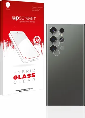 Produktbild von upscreen Schutzglas für Samsung Galaxy S23 Ultra (NUR Kameraschutz) Schutzfolie Panzer Folie Glas Display Schutz klar