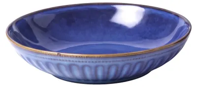 Productafbeelding van Keramische diepe schaal Marine, 21,5x5 cm – blauw, Clay