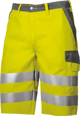 Produktbild von BP® Shorts - warngelb/dunkelgrau - 44n