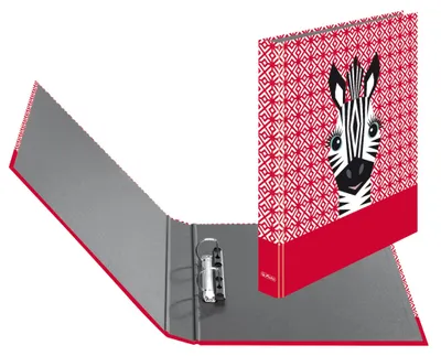 Immagine prodotto di Herlitz 50040216 Herlitz Ringbuch maX.file 2-Ring A4 Cute Animals Zebra