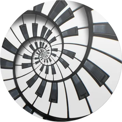 Produktbild von Spiralschlüssel – Bodenschutzmatte – Stuhlunterlage – Bürostuhlmatte – Rutschfeste Bodenmatte – Schutzmatte für Hartboden – fi 100 cm