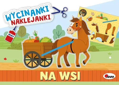 Obrázek produktu pro Kniha S Vystříháváními A Nálepkami Na Venkově