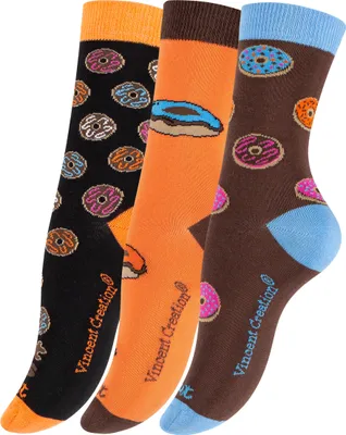 Produktbild von Vincent Creation® DONUTS Socken 3 Paar 41-45