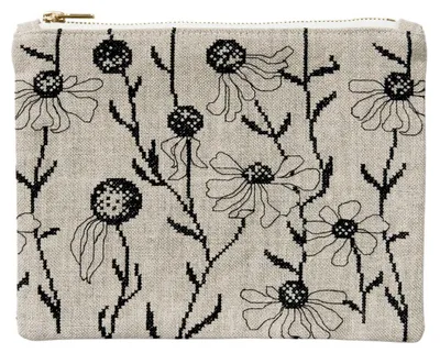 Produktbild von Stickpackung Gezählter Kreuzstich, Pouch Echinacea