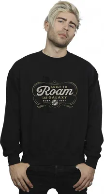 Produktbild von Star Wars - "The Book Of Boba Fett Built To Roam" Sweatshirt für Herren BI43949 (XL) (Schwarz)