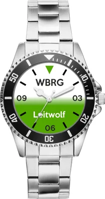 Produktbild von KIESENBERG Herrenuhr Armbanduhr Wolfsburg Geschenk Fan Artikel Zubehör Fanartikel Analog Quartz Uhr 20876