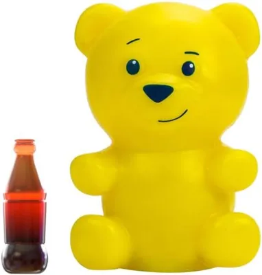 Productafbeelding van Gummymals - Interactieve gele gummy bear - 20+ reacties en geluiden