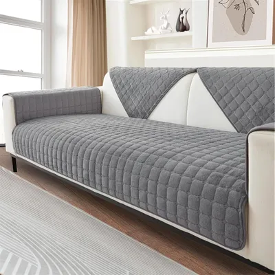 Produktbild von Sofasitz, Kissenbezug, Stretch Sofabezug, Universeller Elastischer Sofasitzbezug, Rutschfester Sofabezug Schutzhülle für Sofakissen L-Form Chaiselongue Möbelschutz