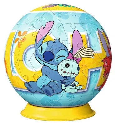 Obrázek produktu pro Ravensburger 3D Puzzle Ball: Disney Stitch 73 ks Kreslen filmy