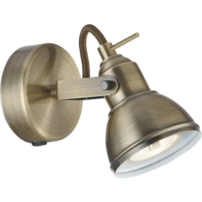 Immagine prodotto di Applique Contemporanea Focus Spotlight Acciaio Adjustable 1 Luce Gu10