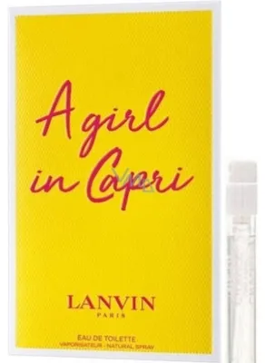 Zdjęcie produktu dla Lanvin, A Girl In Capri, Eau De Toilette, For Women, 2 ml *Vial