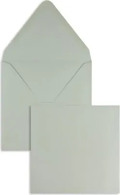Produktbild von Briefumschläge 140x140mm 120g/qm gummiert VE=100 Stück glamour platin