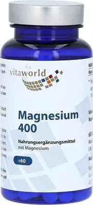 Obrázek produktu pro Vitaworld Magnesium 400 kapslí, 60 kapslí