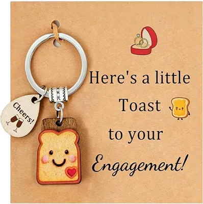 Image de Porte-clés porte-bonheur, 1 pièce, pendentif cadeau pour clés