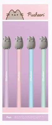 Produktbild von Komplettset mit 4 Fineliner-Stiften – Pusheen