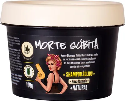 Immagine prodotto di Lola From Rio Morte Súbita Shampoo Sólido 100gr - shampoo solido purificante