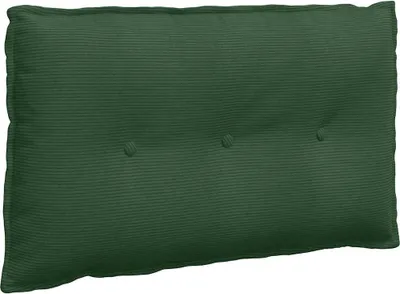 Imagen del producto de vidaXL Cojín para la espalda, color verde jungla, 80 x 50 cm, tejido de cuerda