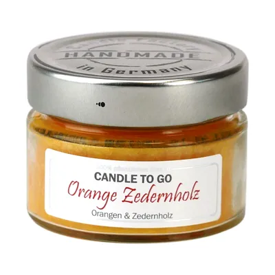 Produktbild von Candle Factory Candle to go, Zylinder, Orange, Orange, 20 h, 1 Stück(e)