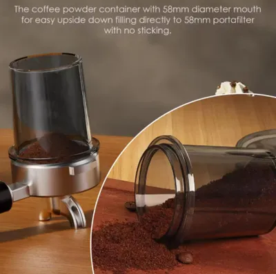 Produktbild von Kaffeemühle Biolomix elektrisch 150 W Kaffeebohnen Espresso Mühle
